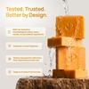 image:imagePLANTIFIQUE Kojic Acid amp Turmeric Soap for Dark Spots amp Hyperpigmentation3 Bars with African Net