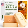 image:imagePLANTIFIQUE Kojic Acid amp Turmeric Soap for Dark Spots amp Hyperpigmentation1 Bar with Case