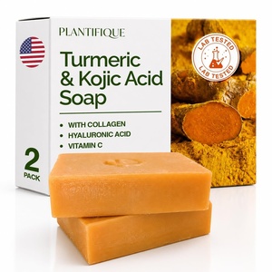 image:imagePLANTIFIQUE Kojic Acid amp Turmeric Soap for Dark Spots amp Hyperpigmentation2 Bars
