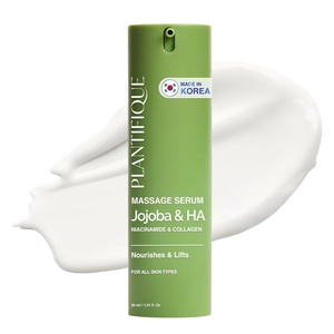 image:imagePLANTIFIQUE Korean Vitamin C Face Massage Serum  Hydrating AntiAging Collagen amp Peptides Formula  Perfect for Gua Sha Facial Massage amp Even Skin Tone GlowJojoba Serum