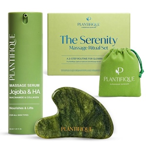 image:imagePLANTIFIQUE Korean Vitamin C Face Massage Serum  Hydrating AntiAging Collagen amp Peptides Formula  Perfect for Gua Sha Facial Massage amp Even Skin Tone GlowJade Guasha  Jojoba Serum