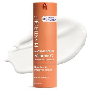image:imagePLANTIFIQUE Korean Vitamin C Face Massage Serum  Hydrating AntiAging Collagen amp Peptides Formula  Perfect for Gua Sha Facial Massage amp Even Skin Tone GlowVitaminC Serum