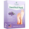 image:imagePLANTIFIQUE Hydrating Foot Mask for Dry amp Cracked Feet  NOT Peeling  2 Pack and Foot Peel Mask with Lavender 2 Pack