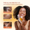 image:imagePLANTIFIQUE Kojic Acid Soap with Turmeric  Face amp Body Cleanser Bars and Hand Mask for Dry Hands  4 Pairs Moisturizing Gloves with Shea Butter