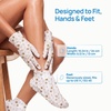 image:imagePLANTIFIQUE Korean Hydrating Foot Mask for Dry Cracked Feet 4 Pairs amp Box  Moisturizing Socks for Baby Soft Feet  Softens Heels with Coconut Oil Shea Butter amp Macadamia Seed OilHand  Foot Mask  4 Pairs
