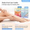 image:imagePLANTIFIQUE Korean Hydrating Foot Mask for Dry Cracked Feet 4 Pairs amp Box  Moisturizing Socks for Baby Soft Feet  Softens Heels with Coconut Oil Shea Butter amp Macadamia Seed OilHydrating 4 Pairs