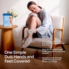 image:imagePLANTIFIQUE Korean Hydrating Foot Mask for Dry Cracked Feet 4 Pairs amp Box  Moisturizing Socks for Baby Soft Feet  Softens Heels with Coconut Oil Shea Butter amp Macadamia Seed OilHand  Foot Mask  4 Pairs