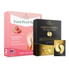 image:imagePLANTIFIQUE Foot Peeling Mask 2 Pack  Dermatologically Tested Repairs Heels and Removes Dry Dead Skin for Baby Soft Feet amp 24K Gold Under Eye Patches 20 Pairs for Dark Circles and Puffiness