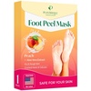 image:imagePLANTIFIQUE Foot Peeling Mask for Men Dermatologically Tested  2 PairsPeach