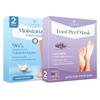 image:imagePLANTIFIQUE Hydrating Foot Mask for Dry amp Cracked Feet  NOT Peeling  2 Pack and Foot Peel Mask with Lavender 2 Pack