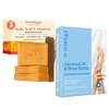 image:imagePLANTIFIQUE Kojic Acid Soap with Turmeric  Face amp Body Cleanser Bars and Hand Mask for Dry Hands  4 Pairs Moisturizing Gloves with Shea Butter