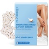 image:imagePLANTIFIQUE Korean Hydrating Foot Mask for Dry Cracked Feet 4 Pairs amp Box  Moisturizing Socks for Baby Soft Feet  Softens Heels with Coconut Oil Shea Butter amp Macadamia Seed OilHand  Foot Mask  4 Pairs