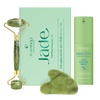 image:imagePLANTIFIQUE Massage Set Jade Gua Sha and Face Roller Set amp Korean Face Serum with Jojoba Oil Hyaluronic Acid and Niacinamide 30ml