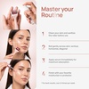 image:imagePLANTIFIQUE Derma Roller for Hair amp Skin  Microneedling Face Roller GreyPink