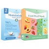 image:imagePLANTIFIQUE Korean Hydrating Foot Mask 2 Pairs amp Foot Peel Mask 4 Pack