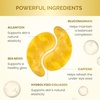 image:imagePLANTIFIQUE Gold Eye Patches for Puffy Eyes  30 Pairs and Korean Glycolic Acid Toner Pads with CICA 60 Pcs