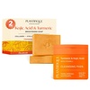 image:imagePLANTIFIQUE Kojic Acid Soap for Hyperpigmentation  Turmeric Soap 2 Bars amp Kojic Acid and Turmeric Cleansing Pads 60