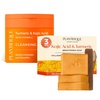 image:imagePLANTIFIQUE Kojic Acid and Turmeric Cleansing Pads 60 amp Kojic Acid Soap with Turmeric  Face amp Body Cleanser Bars with Hyaluronic Acid Collagen amp Vitamin C