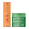 image:imagePLANTIFIQUE Korean Glycolic Acid Pads with CICA 60 Pcs and Korean Vitamin C Face Massage Serum