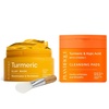 image:imagePLANTIFIQUE Koreanc Turmeric Clay Mask with Vitamin C for Face amp Body  110 g amp Kojic Acid and Turmeric Cleansing Pads for Skin Refresh  60 Exfoliating Facial Pads
