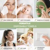 image:imagePLANTIFIQUE Disposable Face Towels XL 10x12  Makeup Remover Wipes 15 Ct1 Count Pack of 15