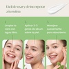 image:imagePLANTIFIQUE Korean Volcanic amp Dead Sea Mud Mask  Purifies Refines Pores 388 oz amp Jojoba Oil and Hyaluronic Acid Serum for Gua Sha Massage 101 fl oz