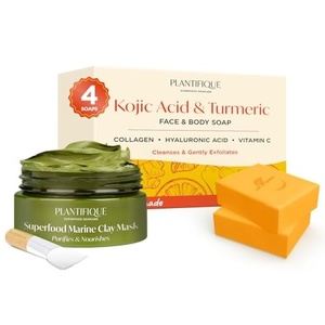image:imagePLANTIFIQUE Kojic Acid Soap for Hyperpigmentation 320g and Korean Skin Care Detox Face Mask with Avocado amp Superfoods