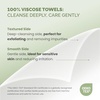 image:imagePLANTIFIQUE Facial Sheet Mask Hydration Heaven 5 pack  Aloe Vera and Disposable Face Towels XL 10x12  15 Count