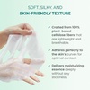 image:imagePLANTIFIQUE Facial Sheet Mask Hydration Heaven 5 pack  Aloe Vera and Disposable Face Towels XL 10x12  15 Count