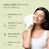 image:imagePLANTIFIQUE Facial Sheet Mask Hydration Heaven 5 pack  Aloe Vera and Disposable Face Towels XL 10x12  15 Count