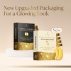 image:imagePLANTIFIQUE Gold Under Eye Patches for Puffy Eyes and Dark Circles 20 Pairs and Korean Foot Mask Moisturizing 2 Pairs Box for Dry amp Cracked Feet  Hydrating Socks for Soft Heels