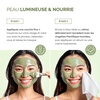 image:imagePLANTIFIQUE Korean Sheet Mask 5 Pack  Calming and Soothing Face Masks amp Korean Skincare Clay Mask  Hydrating Mud Mask 110 g