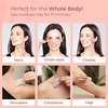 image:imagePLANTIFIQUE Rose Quartz Roller and Gua Sha Set and VLine Double Chin Mask 5 PCS with Hyaluronic Acid