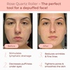 image:imagePLANTIFIQUE Rose Quartz Roller and Gua Sha Set and VLine Double Chin Mask 5 PCS with Hyaluronic Acid