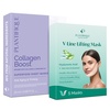 image:imagePLANTIFIQUE Facial Sheet Mask Collagen Boost 5 Pack and VLine Collagen Mask for face 5 PCS