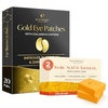 image:imagePLANTIFIQUE Gold Eye Patches for Puffy Eyes 20 Pairs and Kojic Acid Soap for Hyperpigmentation 160g