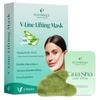 image:imagePLANTIFIQUE Gua Sha Facial Tools  Massage Tool  Jawline Sculptor and VLine Collagen Mask for Face 5 PCS Chin Strap for Women amp Men V Line Lifting Mask with Collagen