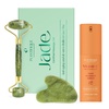 image:imagePLANTIFIQUE Jade Roller for Face and Gua Sha Facial Tools  Vitamin C Face Serum Anti Aging Massage with Peptides Collagen  Korean Skin Care Moisturizer