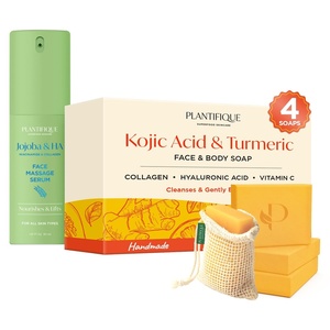 image:imagePLANTIFIQUE Kojic Acid Soap for Hyperpigmentation 320g and Korean Jojoba Oil amp Hyaluronic Acid Face Massage Serum